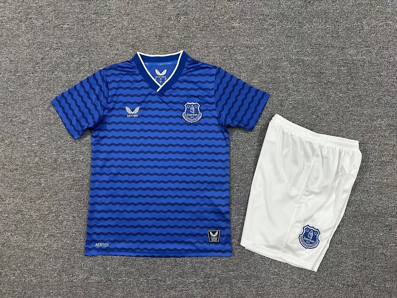 Kids-Everton 25/26 Home Soccer Jersey